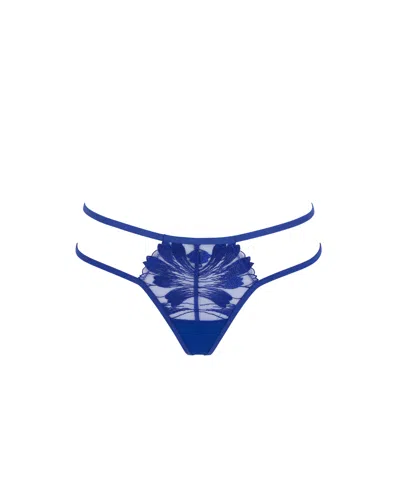 Bluebella Colette Thong Surf The Web Blue