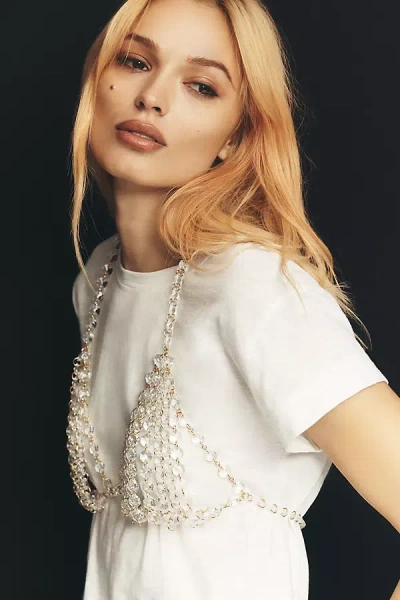 Bluebella Crystal Bra In Gold