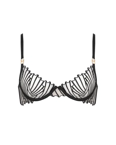 Bluebella Goya Wired Bra Black/sheer