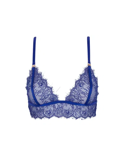 Bluebella Grace Soft Bra Surf The Web Blue In Multi