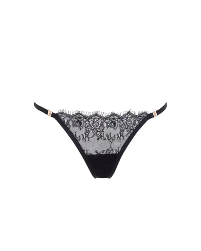 Bluebella Grace Thong Black