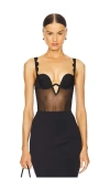 Bluebella Jasmine Bodysuit In Black