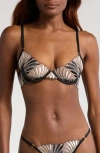 Bluebella Katerine Embroidered Mesh Underwire Bra In Multi