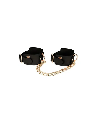 Bluebella Lotus Cuffs Black/gold