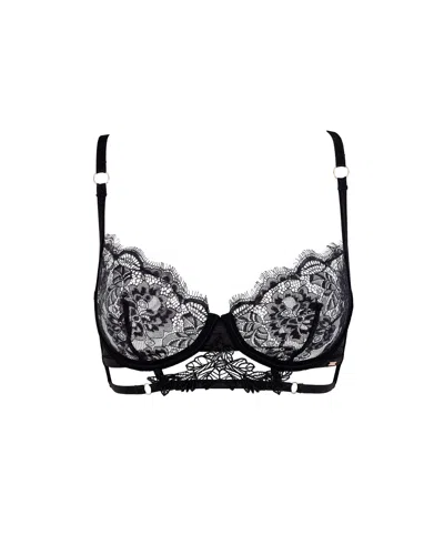 Bluebella Lumi Lace Bra Black