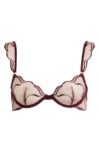 Bluebella Marabel Mesh Underwire Bra In Multi
