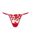 Bluebella Marian Thong In Tomato Red