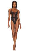 Bluebella Orla Underwire Bodysuit In Black