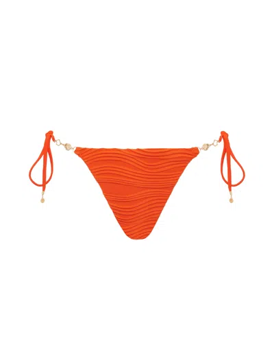 Bluebella Orta Tie-side Bikini Brief Orange