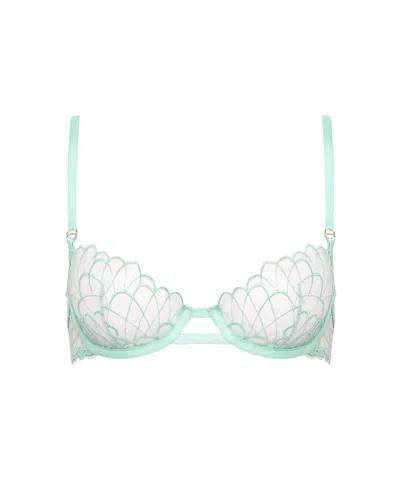 Bluebella Rosetta Wired Bra Mint In Blue