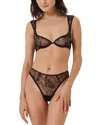 Bluebella Seraphim Underwire Bra In Black