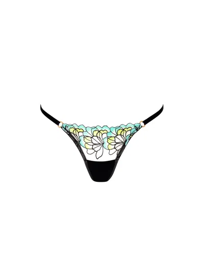 Bluebella Serena Brief Mint/lemon/black In Multi