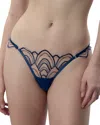 Bluebella Soraya Embroidered Thong