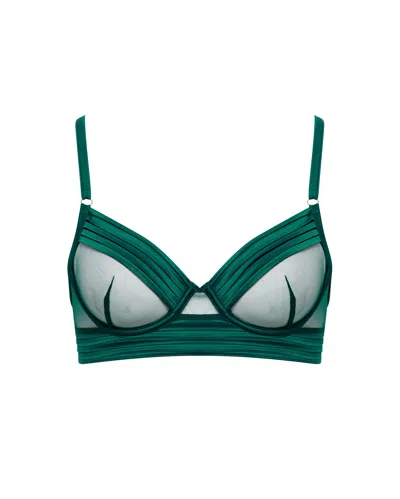 Bluebella Stephanie Wired Bra Botanical Garden Green