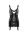 Bluebella Trinity Longline Wired Basque Black In Black