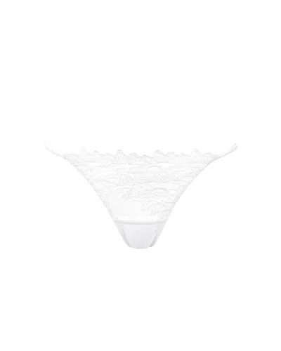 Bluebella - Us Bluebella Audrey Embroidered Panty White