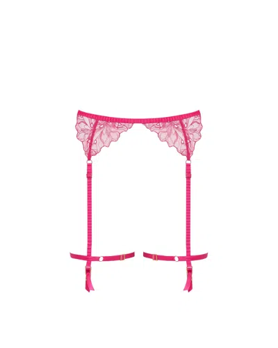 Bluebella - Us Bluebella Astra Garter Belt Thigh Harness Fuchsia Pink