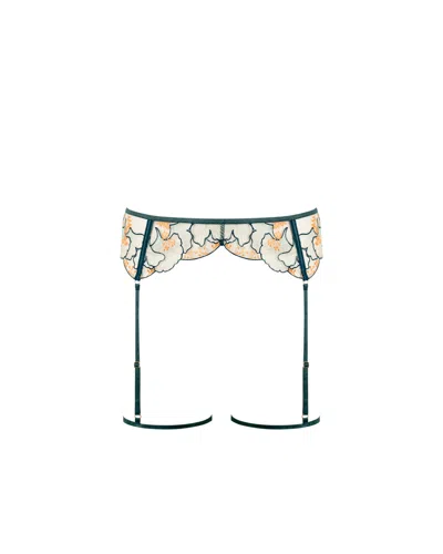 Bluebella - Us Bluebella Gianna Thigh Harness Green/orange