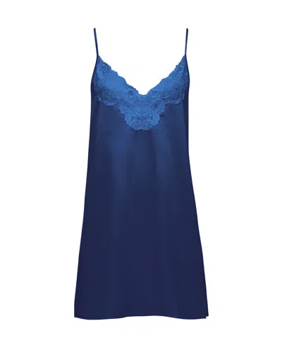 Bluebella - Us Bluebella Isabella Satin Chemise Navy