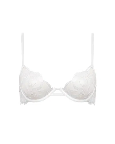 Bluebella - Us Bluebella Leonora Floral Embroidered Bra White