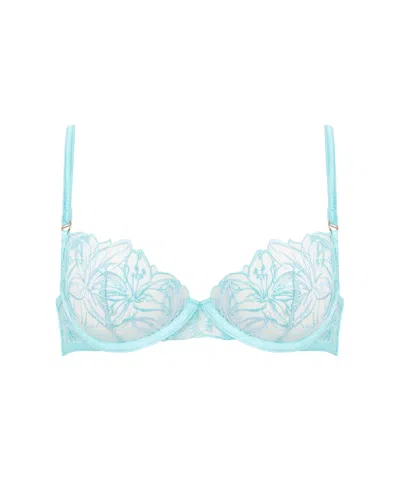 Bluebella - Us Bluebella Lilly Floral Embroidered Bra Blue