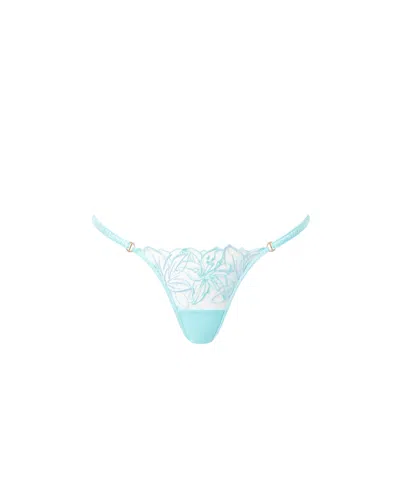 Bluebella - Us Bluebella Lilly Panty Island Paradise Blue/ice Water Blue/sheer