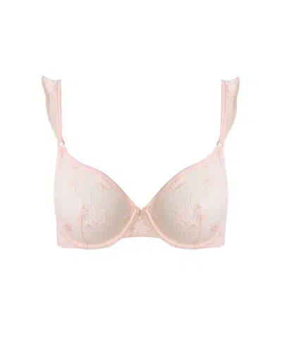 Bluebella - Us Bluebella Lisa Embroidered Sheer Bra Pearl Pink