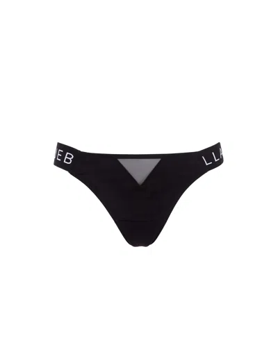Bluebella - Us Bluebella Mabel Eco Bamboo & Mesh Brief In Black