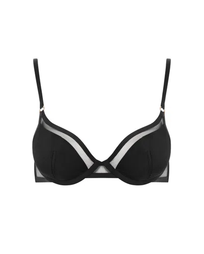 Bluebella - Us Bluebella Naomi Molded Mesh Bra Black
