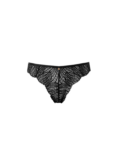 Bluebella - Us Bluebella Peyton Lace Thong Black
