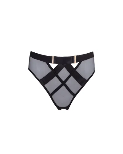 Bluebella - Us Bluebella Sawyer High-waist Panty Black