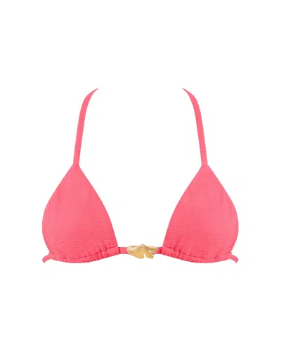 Bluebella - Us Cadiz Triangle Bikini Top Pink Lemonade