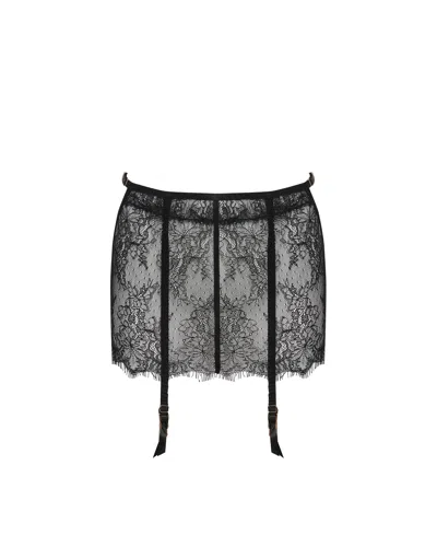 Bluebella - Us Bluebella Camelia Skirt Garter Belt Black