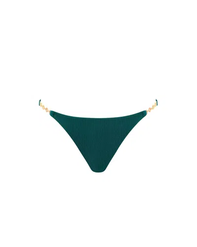 Bluebella - Us Caspian Bikini Brief Teal In Green