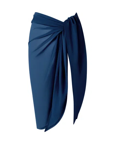 Bluebella - Us Cori Sarong Navy Peony In Blue