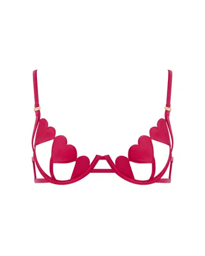 Bluebella - Us Gia Open Heart Bra Pink
