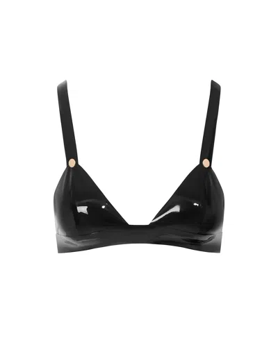 Bluebella - Us Bluebella Latex Bra Black