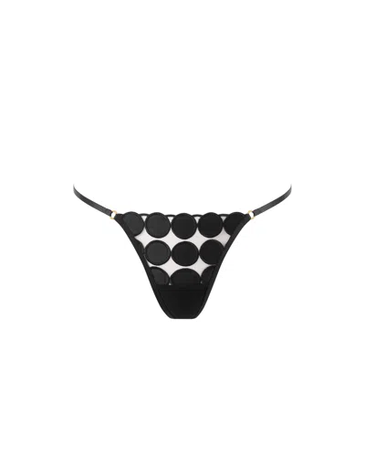 Bluebella - Us Lia Polka Dot Thong Black