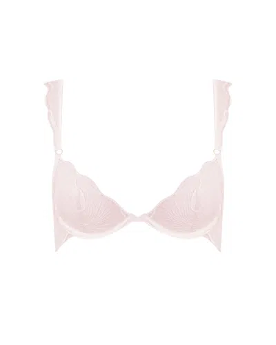Bluebella - Us Marabel Embroidered Sheer Bra Pearl Pink