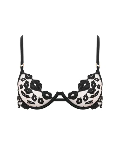 Bluebella - Us Marian Embroidered Bra Black