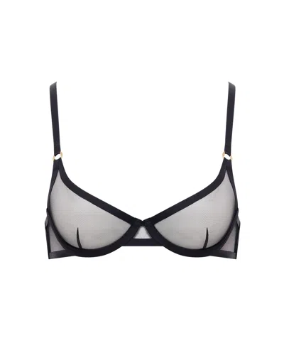 Bluebella - Us Bluebella Naomi Sheer Mesh Bra Black