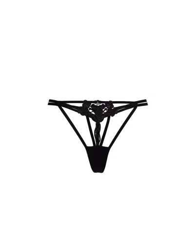 Bluebella - Us Nova Open Thong Black