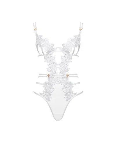 Bluebella - Us Bluebella Ophelia Open Bodysuit White