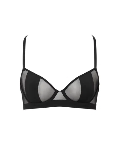 Bluebella - Us Bluebella Orla Sheer Mesh Bra Black