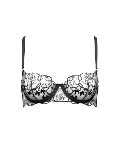 Bluebella - Us Bluebella Rosalie Embroidered Balcony Bra Black