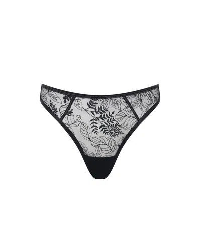 Bluebella - Us Bluebella Seraphim High-waist Thong Black