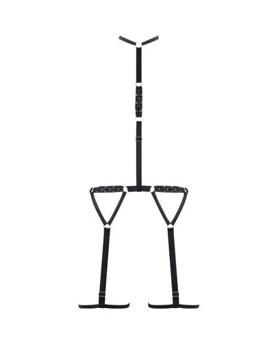 Bluebella - Us Suri Thigh Harness With Collar Black