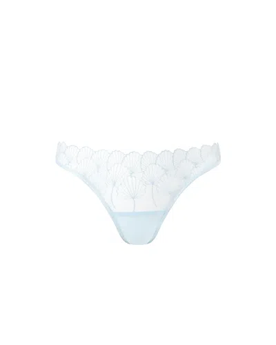 Bluebella - Us Vermont Embroidered Sheer Brief Ice Water Blue