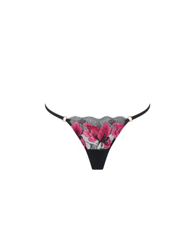 Bluebella - Us Bluebella Vivienne Thong Fuchsia Pink/red/black