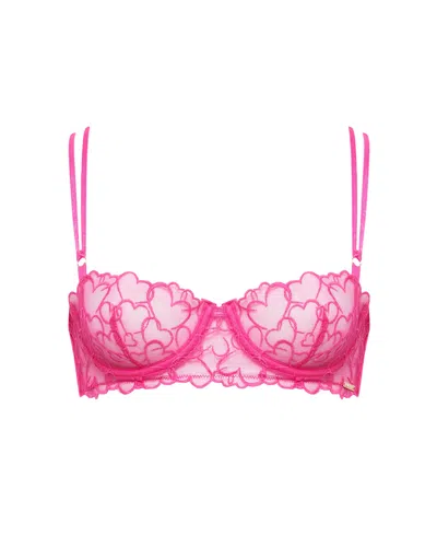 Bluebella Valentina Wired Bra Fuchsia Pink